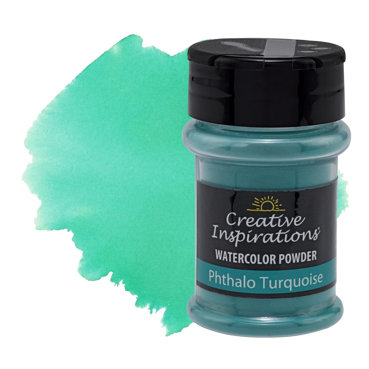 Creative Inspirations Powder Watercolor Paint - 38g Shaker Bottles - Dye-Based Water-Soluble Crystalline Pigments - Non-Toxic, Perfect for Abstract and Spontaneous Effects